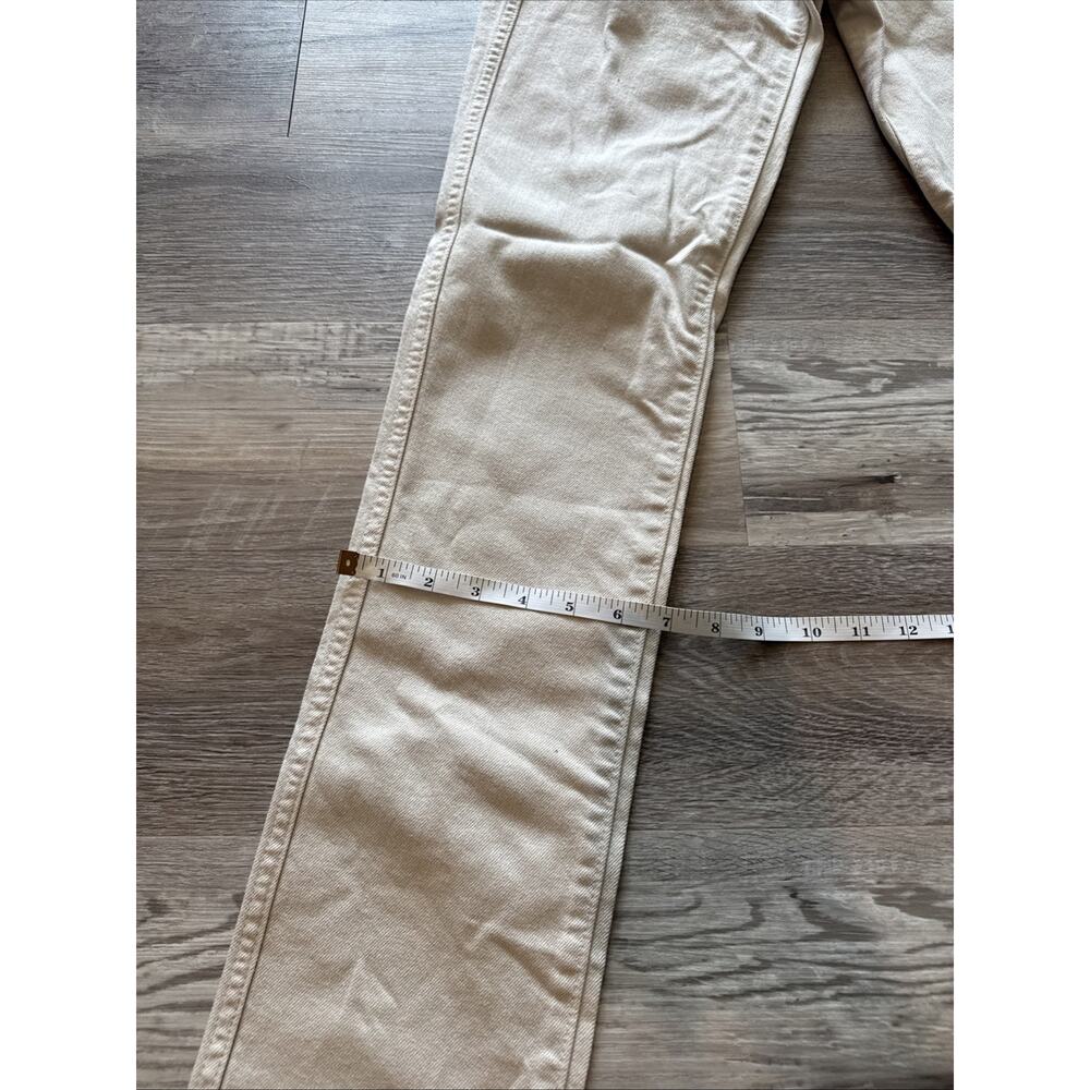 Banana Republic Factory Women 24/00 TALL Beige High Rise Straight Chino - Picture 7 of 9